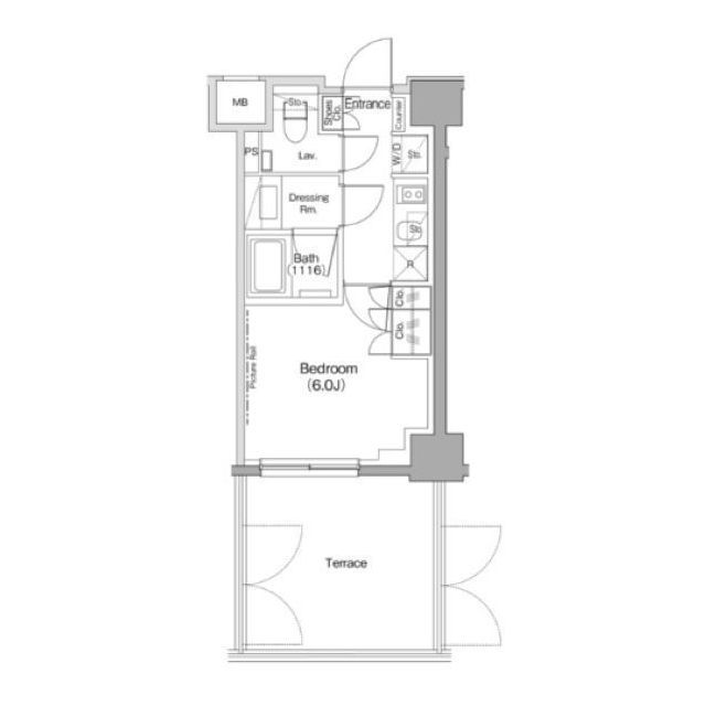 1階の間取り図