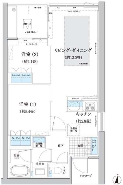 間取図