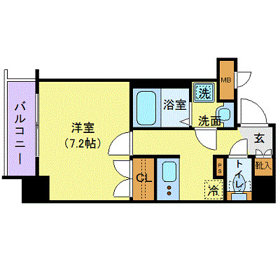 10階の間取り図
