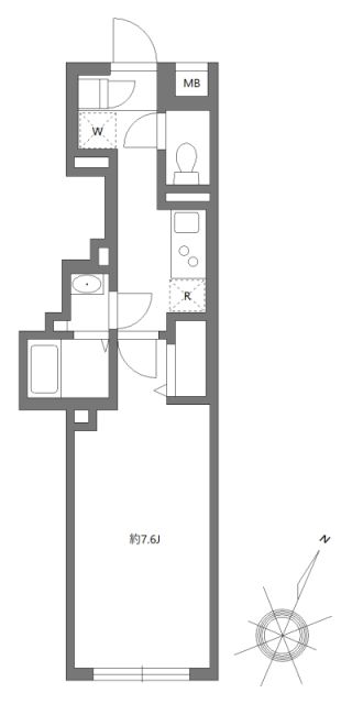 1階の間取り図