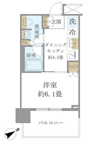 11階の間取り図