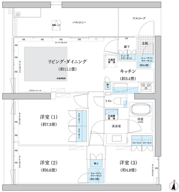間取図