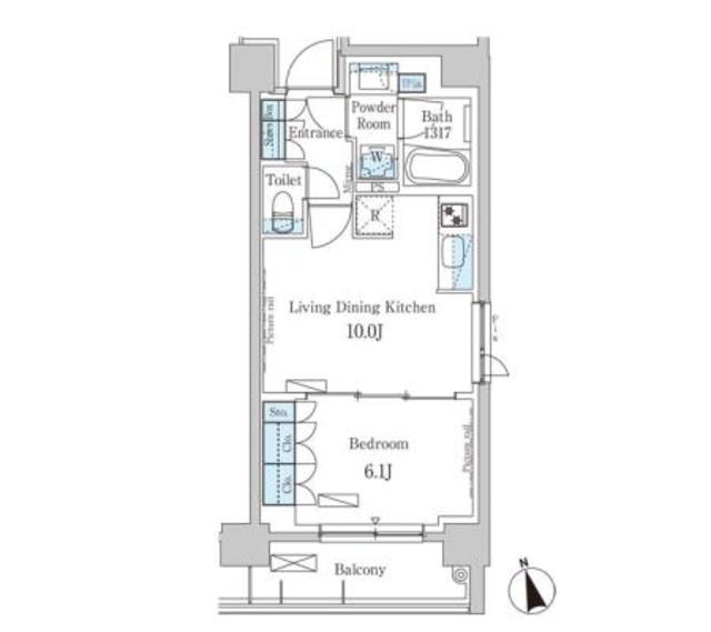 9階の間取り図