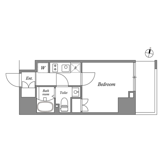 6階の間取り図