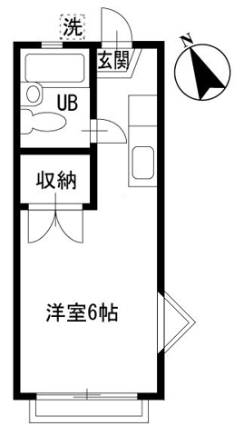 1階の間取り図