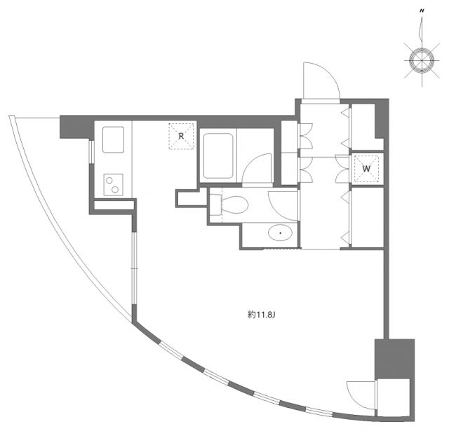 11階の間取り図
