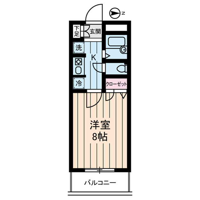 6階の間取り図