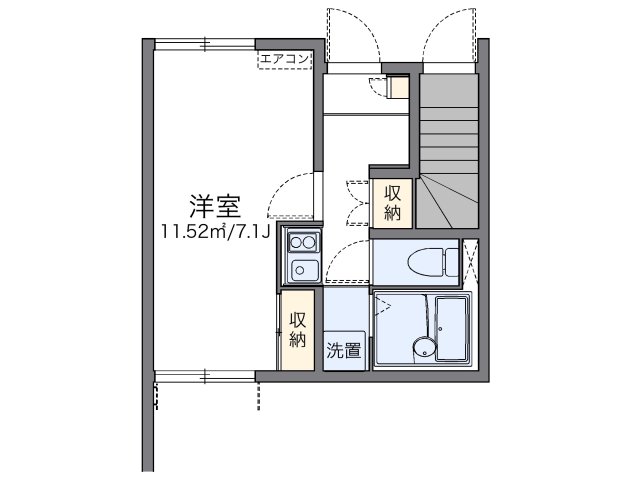 代表的な間取のため実際の間取とは異なる場合があります