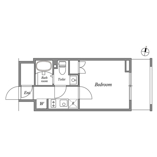 7階の間取り図
