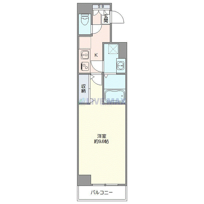 3階の間取り図