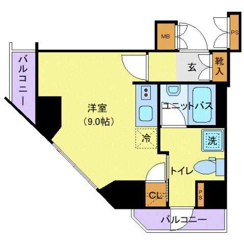 12階の間取り図