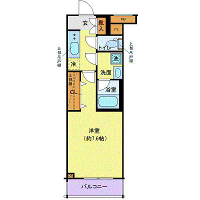 1階の間取り図