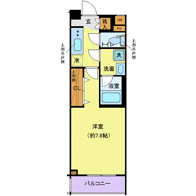 1階の間取り図