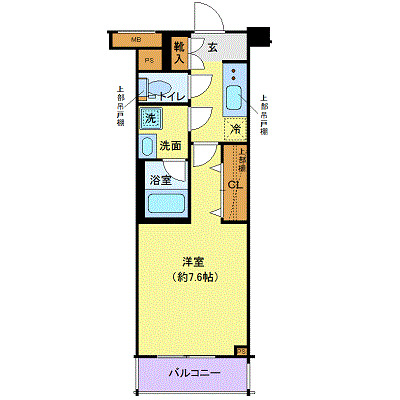 1階の間取り図