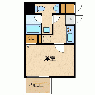 2階の間取り図