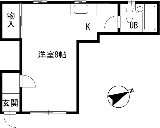 1階の間取り図