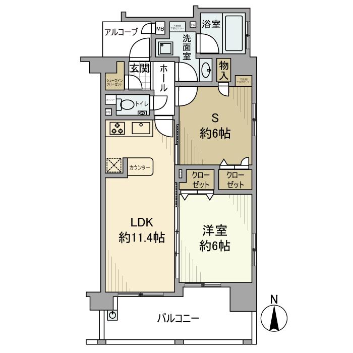 15階の間取り図
