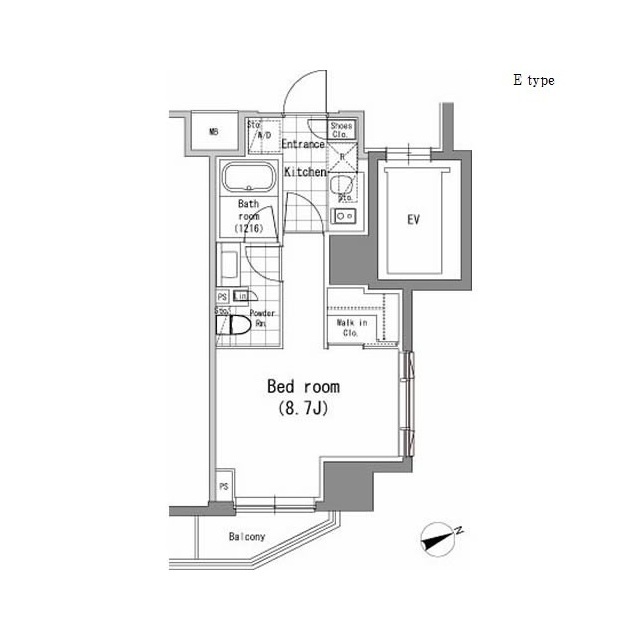 12階の間取り図