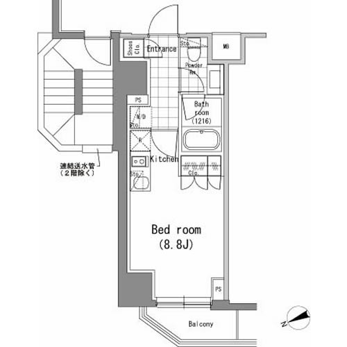 5階の間取り図