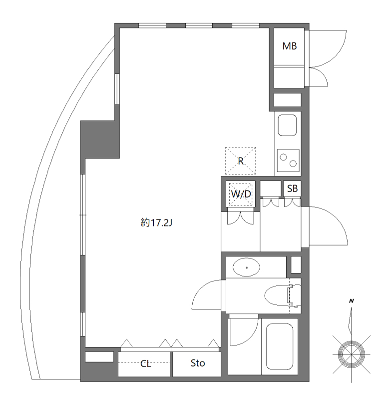 12階の間取り図