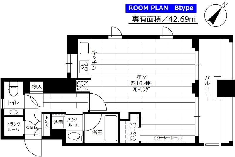 10階の間取り図