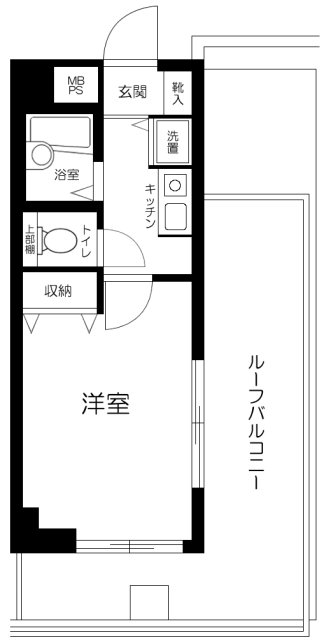 5階の間取り図