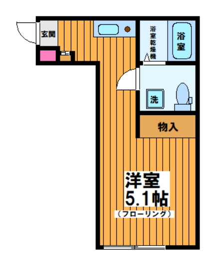 1階の間取り図