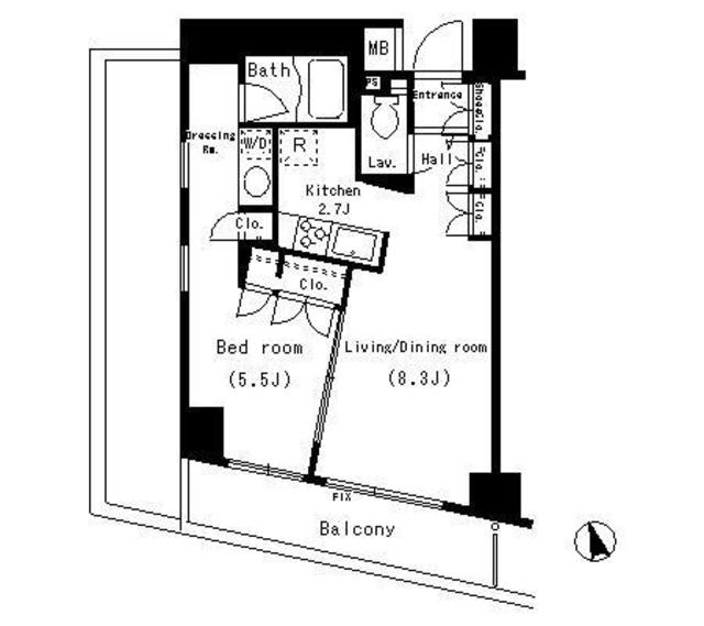 11階の間取り図