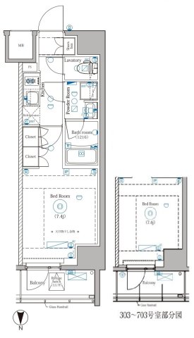 3階の間取り図