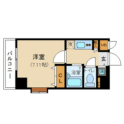5階の間取り図