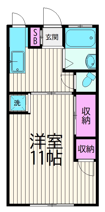 3階の間取り図