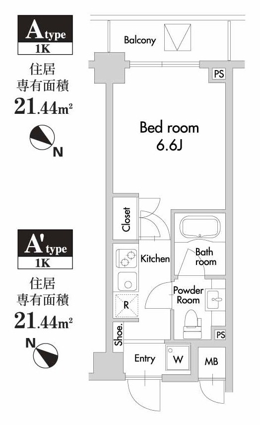 ★間取り図★反転タイプあり