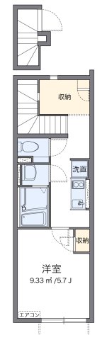 代表的な間取のため実際の間取とは異なる場合があります