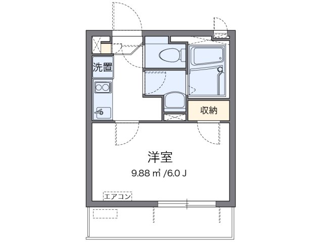 代表的な間取のため実際の間取とは異なる場合があります