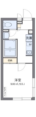 代表的な間取のため実際の間取とは異なる場合があります