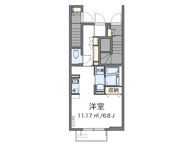 代表的な間取のため実際の間取とは異なる場合があります