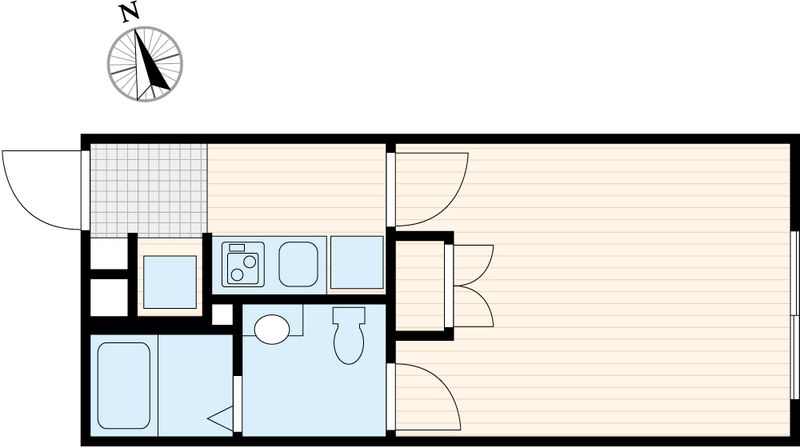 2階の間取り図