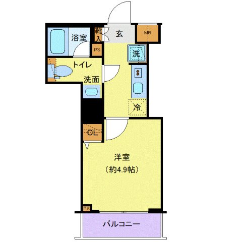 3階の間取り図