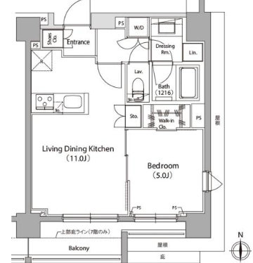 イプセ蒲田Ⅲ ※反転間取り