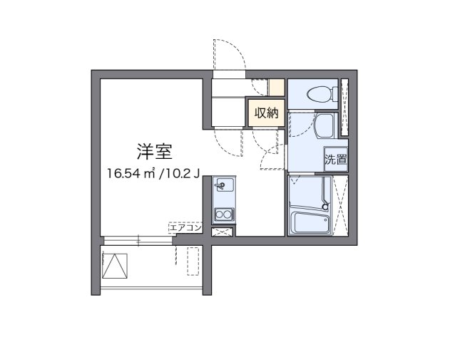 代表的な間取のため実際の間取とは異なる場合があります