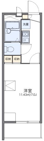 代表的な間取のため実際の間取とは異なる場合があります