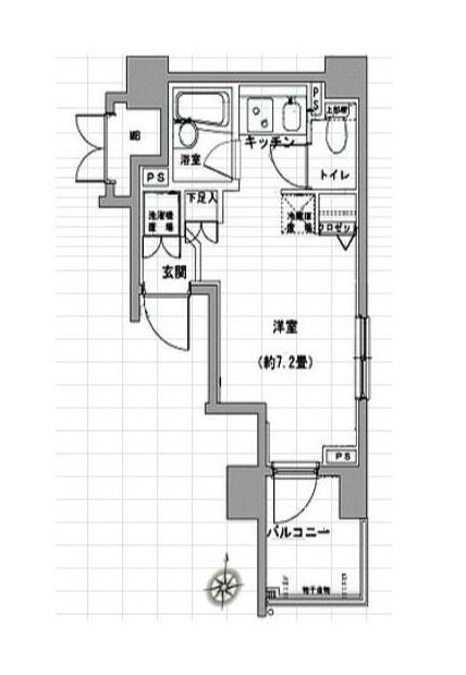 4階の間取り図