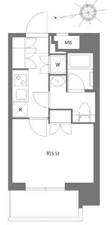 3階の間取り図