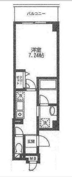 4階の間取り図