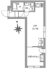 1階の間取り図