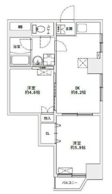 10階の間取り図