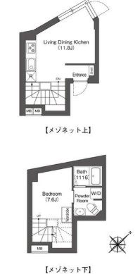 1階の間取り図