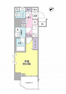 14階の間取り図