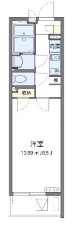 代表的な間取のため実際の間取とは異なる場合があります