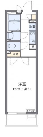 代表的な間取のため実際の間取とは異なる場合があります
